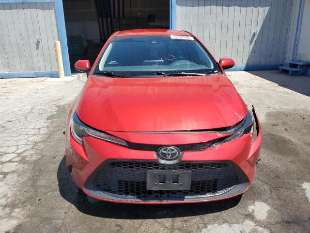 JTDEPMAEXMJ150233 - 2021 TOYOTA COROLLA LE RED photo 5