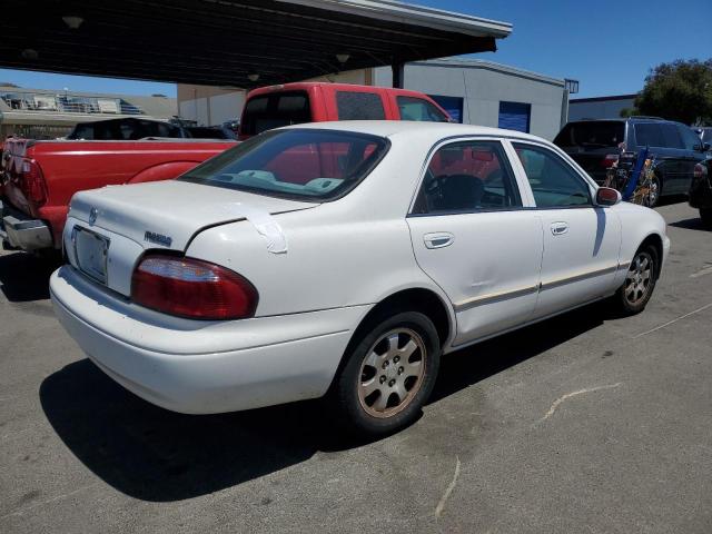 1YVGF22C525290025 - 2002 MAZDA 626 LX WHITE photo 3