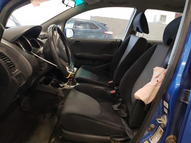 JHMGD37627S054136 - 2007 HONDA FIT S 蓝色 照片 7