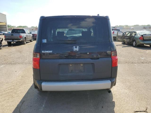 5J6YH18358L010754 - 2008 HONDA ELEMENT LX BLUE photo 6