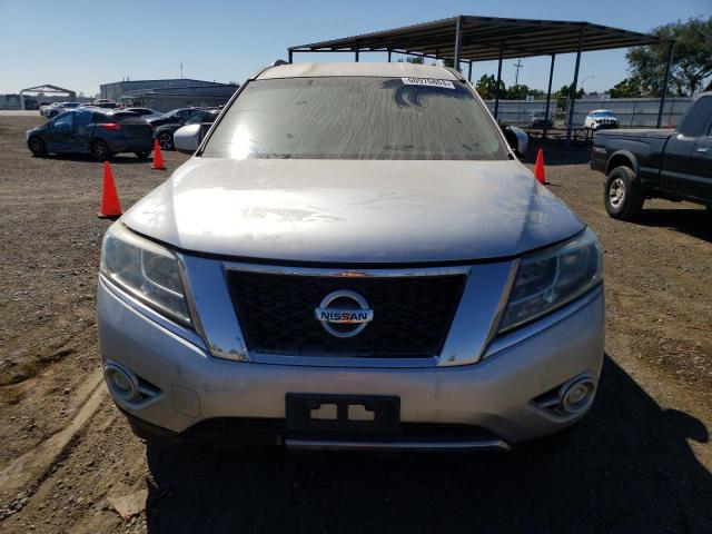 5N1AR2MM9DC683822 - 2013 NISSAN PATHFINDER S SILVER photo 5