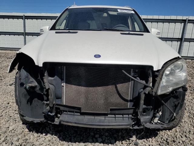 4JGBB8GB0BA638881 - 2011 MERCEDES-BENZ ML 350 4MATIC WHITE photo 5