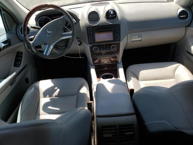4JGBB8GB0BA638881 - 2011 MERCEDES-BENZ ML 350 4MATIC WHITE photo 8