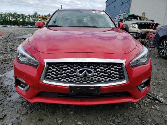 JN1EV7BR0NM342336 - 2022 INFINITI Q50 LUXE RED photo 5