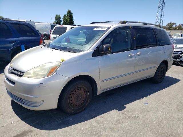 5TDZA23C74S116496 - 2004 TOYOTA SIENNA CE GRAY photo 1