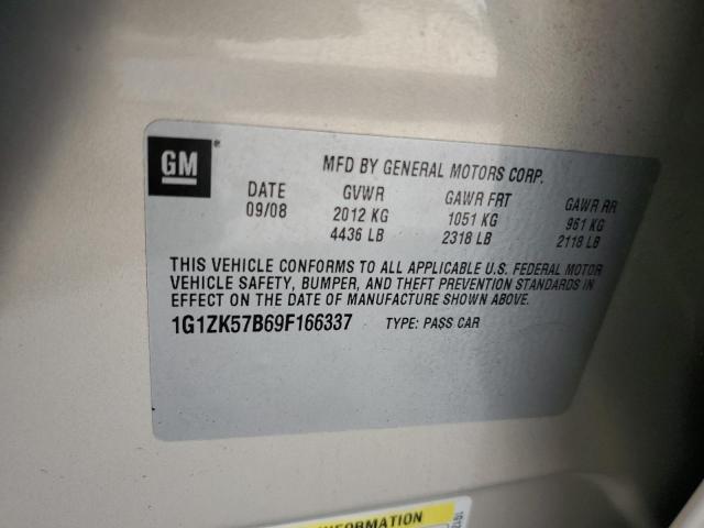 1G1ZK57B69F166337 - 2009 CHEVROLET MALIBU LTZ Qəhvəyi foto 12