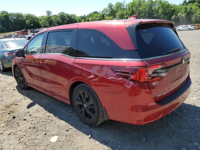 5FNRL6H72RB008313 - 2024 HONDA ODYSSEY SPORT RED photo 2