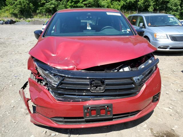 5FNRL6H72RB008313 - 2024 HONDA ODYSSEY SPORT RED photo 5