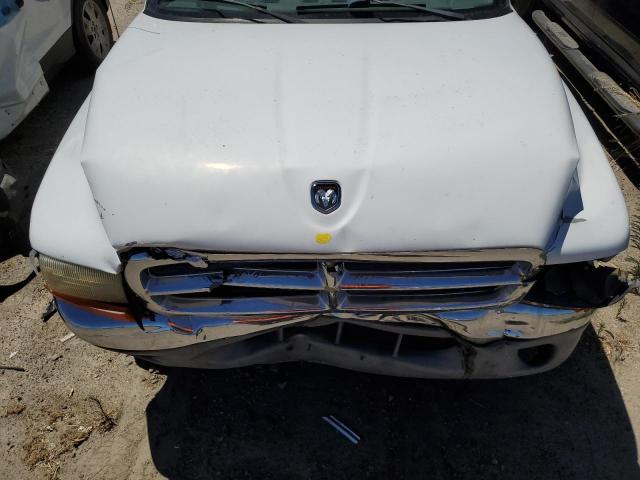 1B7GL23X5VS259430 - 1997 DODGE DAKOTA WHITE photo 11