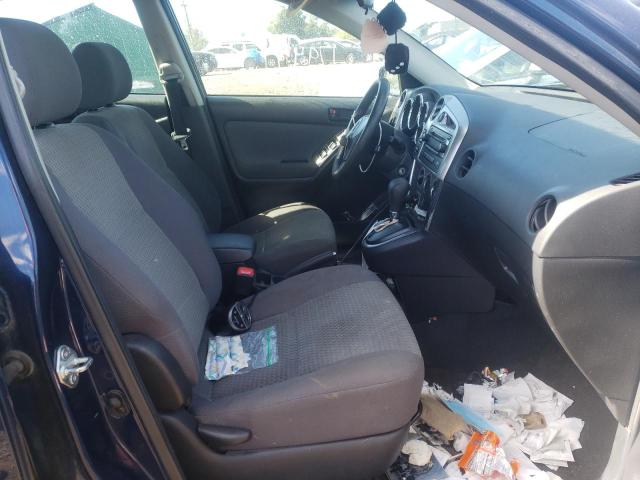 2T1KR32E85C456401 - 2005 TOYOTA COROLLA MA XR BLUE photo 5