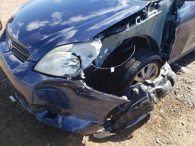 2T1KR32E85C456401 - 2005 TOYOTA COROLLA MA XR BLUE photo 9
