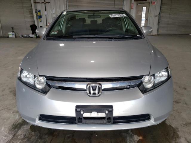 JHMFA36236S005738 - 2006 HONDA CIVIC HYBRID SILVER photo 5