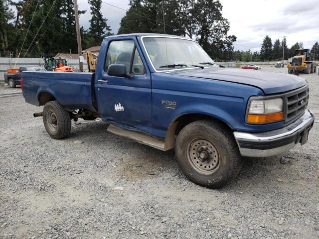2FTHF25F0SCA57823 - 1995 FORD F250 BLUE photo 4