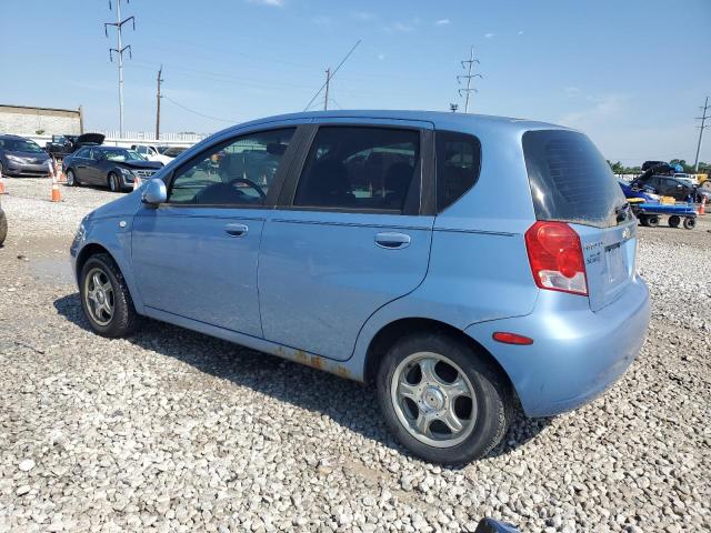 KL1TD62675B296286 - 2005 CHEVROLET AVEO BASE Mavi foto 2
