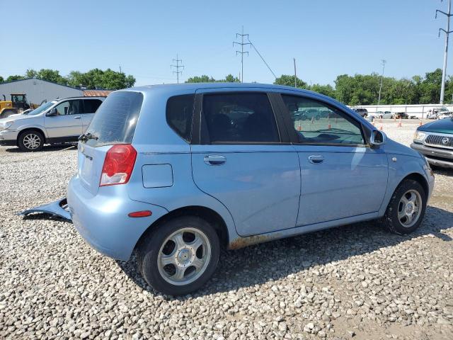 KL1TD62675B296286 - 2005 CHEVROLET AVEO BASE Mavi foto 3