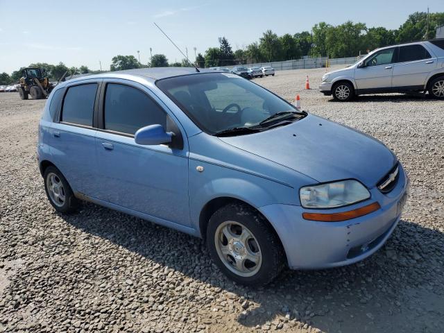 KL1TD62675B296286 - 2005 CHEVROLET AVEO BASE Mavi foto 4