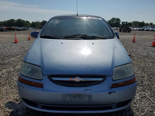 KL1TD62675B296286 - 2005 CHEVROLET AVEO BASE Mavi foto 5