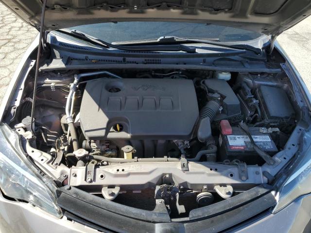 2T1BURHE1JC106322 - 2018 TOYOTA COROLLA L GRAY photo 11
