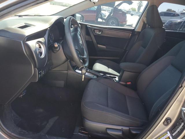 2T1BURHE1JC106322 - 2018 TOYOTA COROLLA L GRAY photo 7