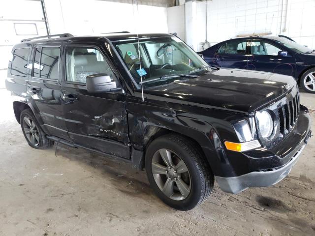 1C4NJPFA5ED785711 - 2014 JEEP PATRIOT LATITUDE BLACK photo 4