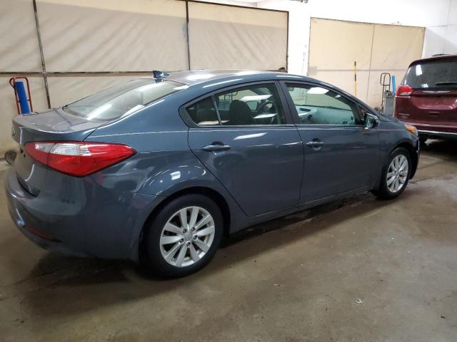 KNAFX4A66G5567727 - 2016 KIA FORTE LX BLUE photo 3