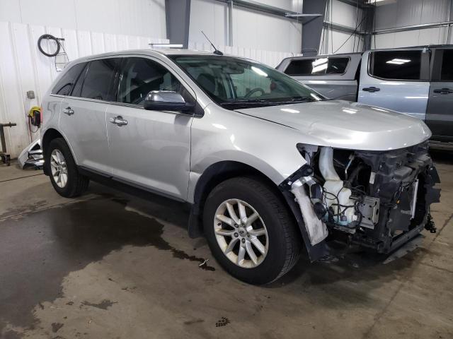 2FMDK3GC0DBC66552 - 2013 FORD EDGE SE SILVER photo 4