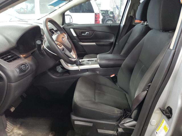 2FMDK3GC0DBC66552 - 2013 FORD EDGE SE SILVER photo 7