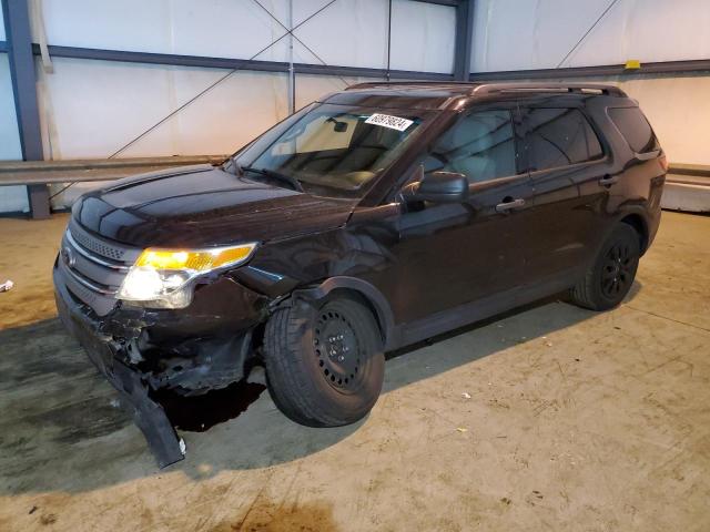 1FM5K8B85EGB55252 - 2014 FORD EXPLORER BLACK photo 1