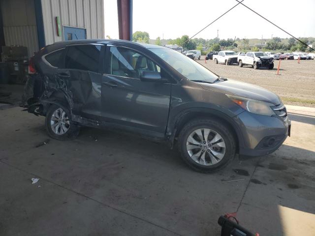 2HKRM4H74EH682217 - 2014 HONDA CR-V EXL GRAY photo 4