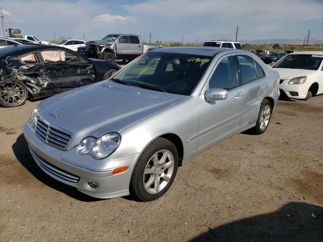 WDBRF54H77A935716 - 2007 MERCEDES-BENZ C 280 SILVER photo 1