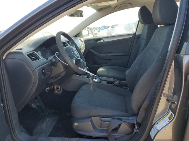 3VW2K7AJ1EM365369 - 2014 VOLKSWAGEN JETTA BASE გრაფიტი ფოტო 7