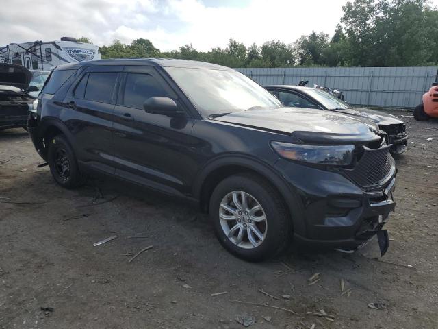 1FM5K8AW3SGA55761 - 2025 FORD EXPLORER POLICE INTERCEPTOR BLACK photo 4