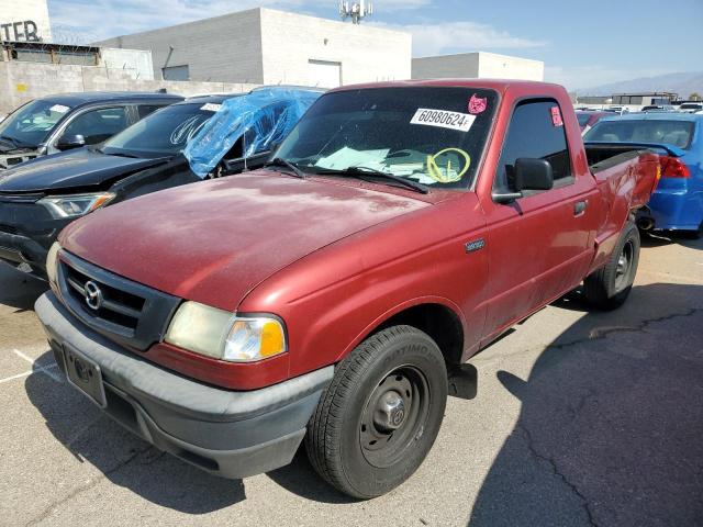 4F4YR12D44TM08043 - 2004 MAZDA B2300 RED photo 1