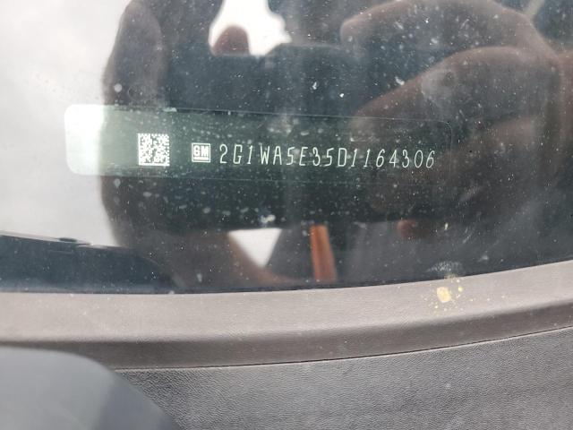 2G1WA5E35D1164306 - 2013 CHEVROLET IMPALA LS BLACK photo 12