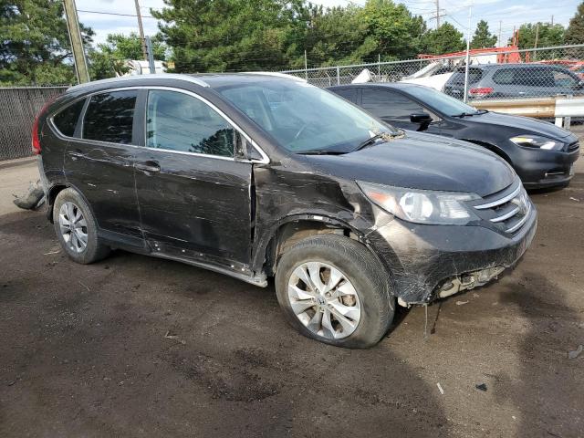 5J6RM4H71DL012161 - 2013 HONDA CR-V EXL BROWN photo 4