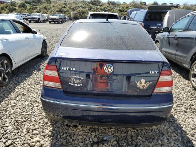 3VWSE69M54M006542 - 2004 VOLKSWAGEN JETTA GLS BLUE photo 6