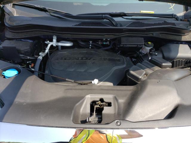 5FNYF8H5XNB032379 - 2022 HONDA PASSPORT EXL ლურჯი ფოტო 11