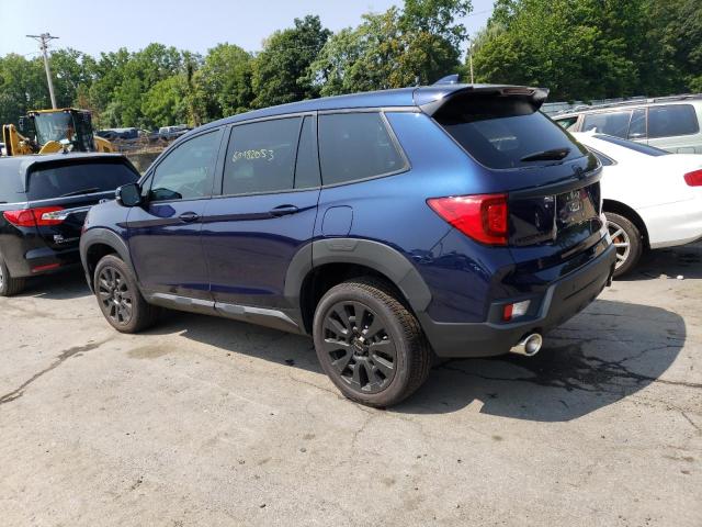 5FNYF8H5XNB032379 - 2022 HONDA PASSPORT EXL ლურჯი ფოტო 2