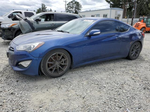 KMHHU6KJ1FU123562 - 2015 HYUNDAI GENESIS CO 3.8L BLUE photo 1