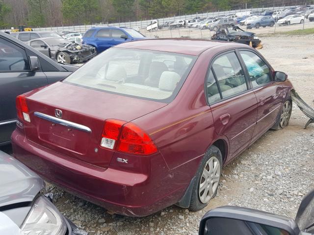 2HGES26783H544201 - 2003 HONDA CIVIC EX  photo 4