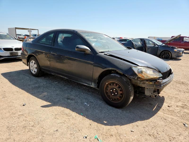 1HGEM211X4L083228 - 2004 HONDA CIVIC DX VP BLACK photo 4