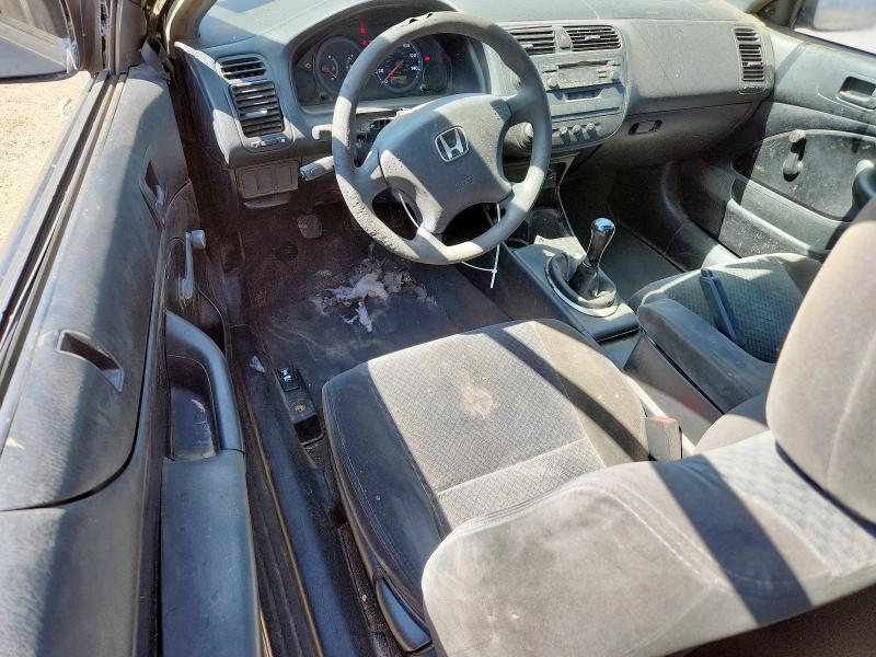 1HGEM211X4L083228 - 2004 HONDA CIVIC DX VP BLACK photo 8