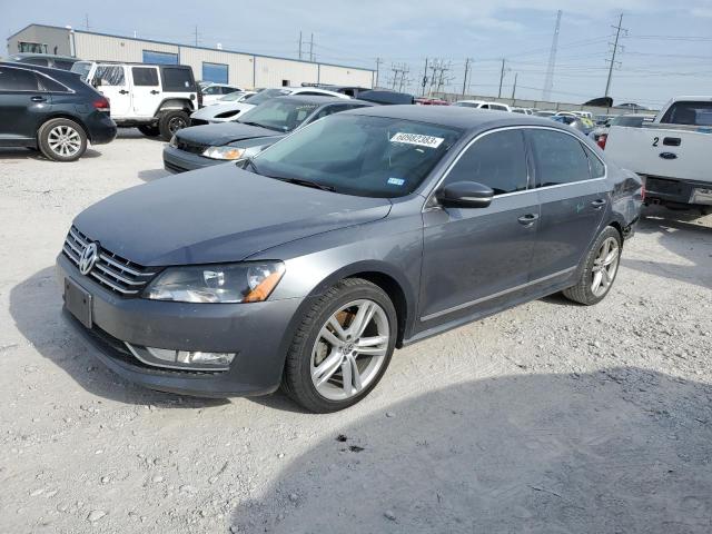 1VWCN7A33EC068733 - 2014 VOLKSWAGEN PASSAT SEL GRAY photo 1