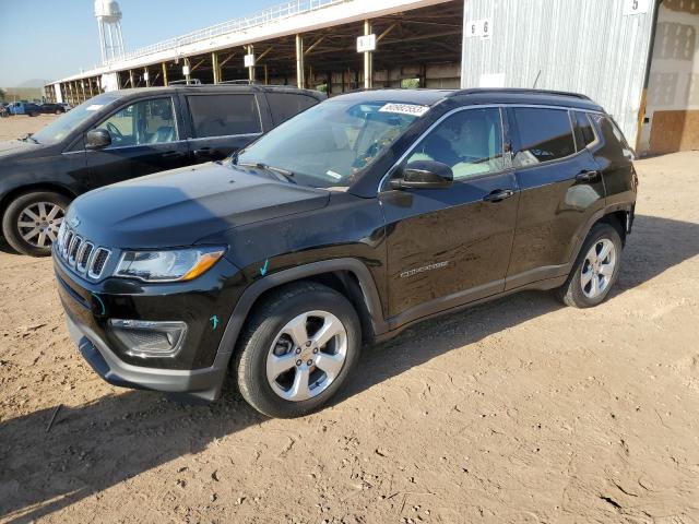 3C4NJCBB4KT833227 - 2019 JEEP COMPASS LATITUDE BLACK photo 1