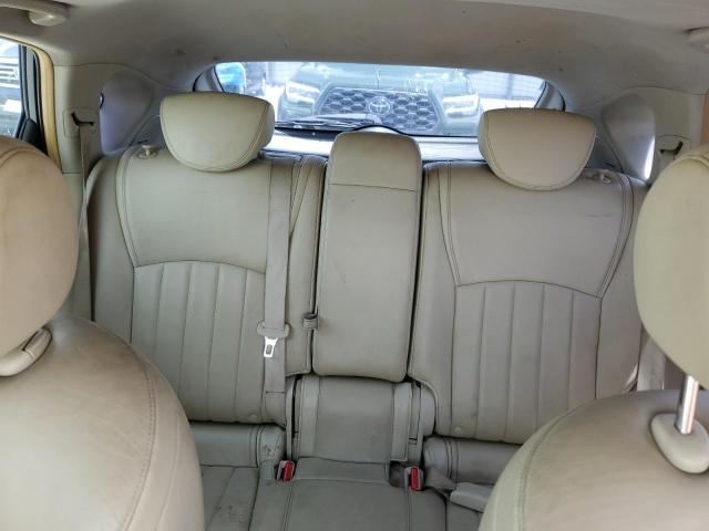 JNKAJ09F88M362072 - 2008 INFINITI EX35 BASE WHITE photo 10