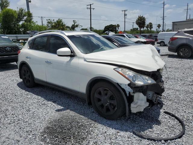 JNKAJ09F88M362072 - 2008 INFINITI EX35 BASE WHITE photo 4