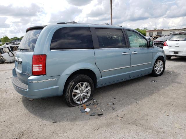 2A4RR7DX0AR322281 - 2010 CHRYSLER TOWN & COU LIMITED BLUE photo 3