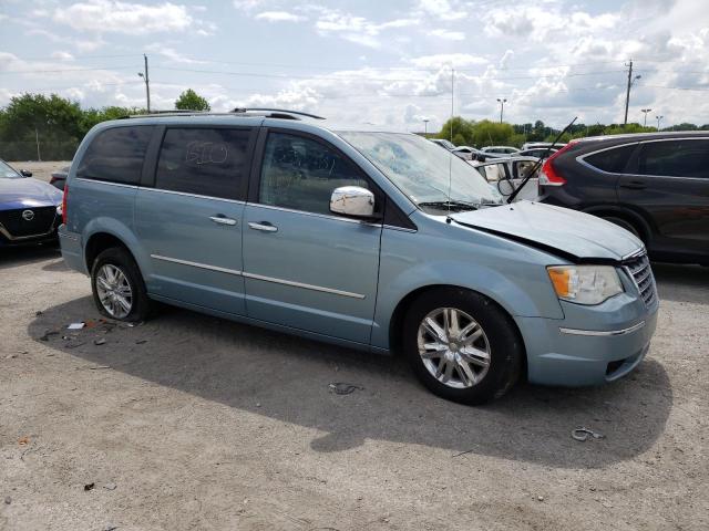 2A4RR7DX0AR322281 - 2010 CHRYSLER TOWN & COU LIMITED BLUE photo 4