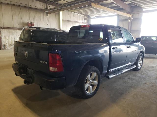 1C6RD7MT8CS234640 - 2012 DODGE RAM 1500 SPORT BLUE photo 3