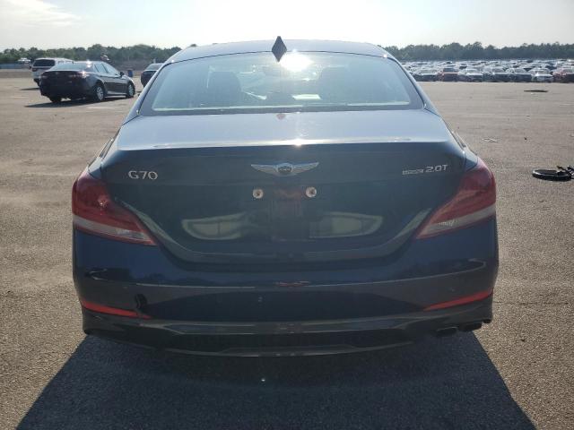 KMTG34LA9MU070808 - 2021 GENESIS G70 ELITE BLUE photo 6